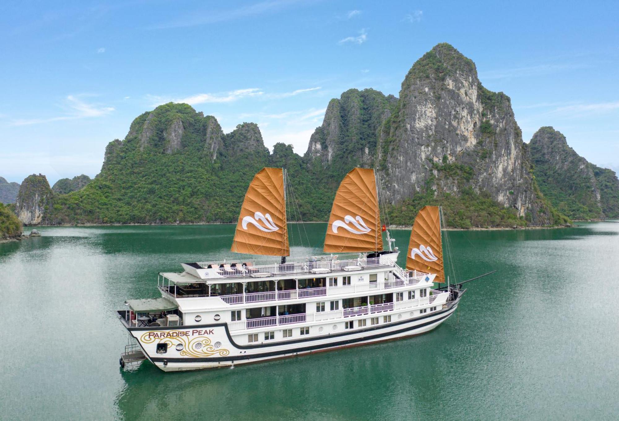Paradise Peak Cruise Hạ Long-öböl Kültér fotó
