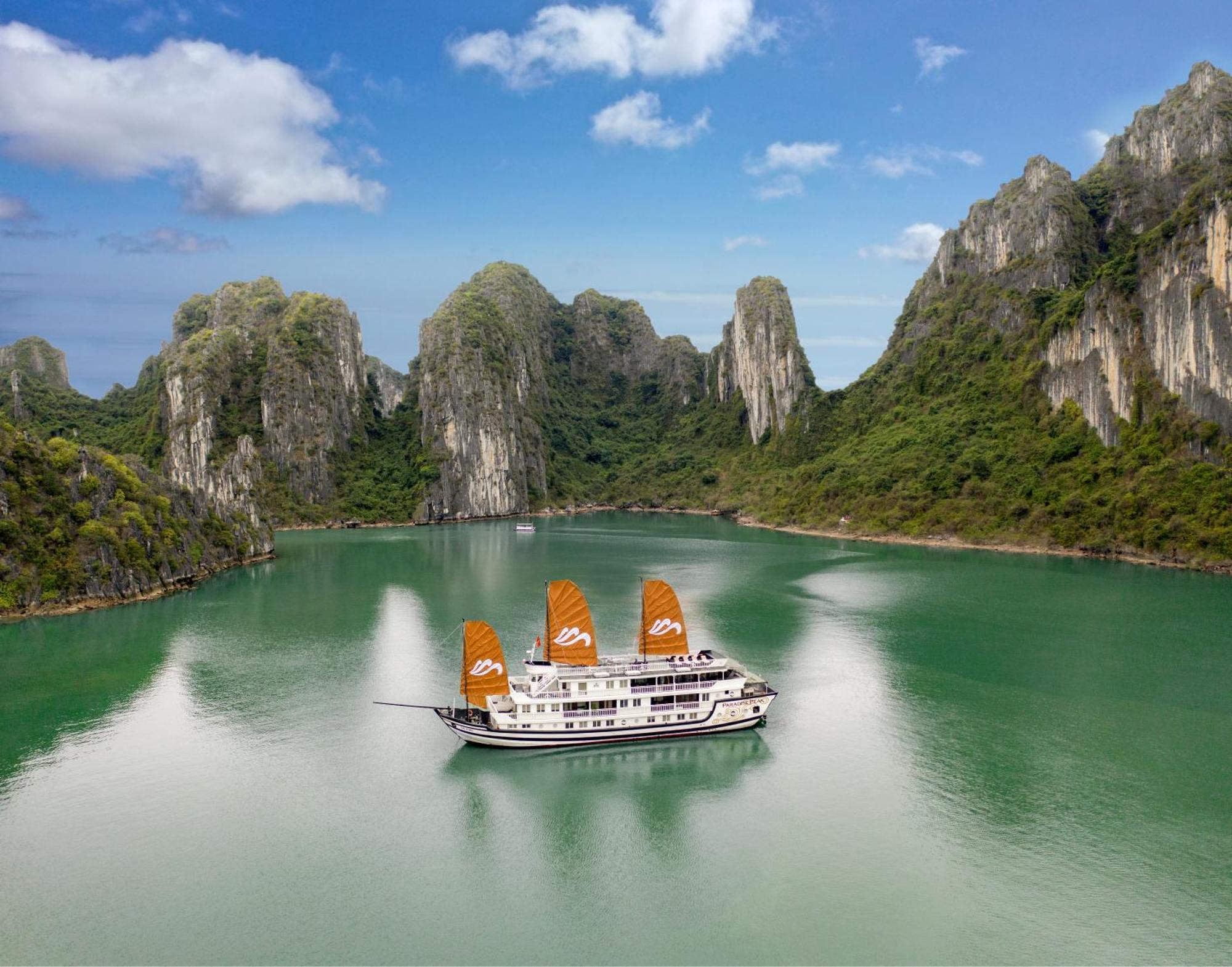 Paradise Peak Cruise Hạ Long-öböl Kültér fotó