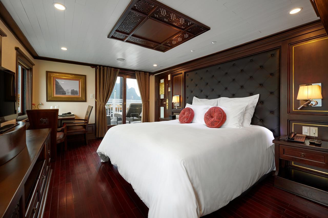 Paradise Peak Cruise Hạ Long-öböl Szoba fotó