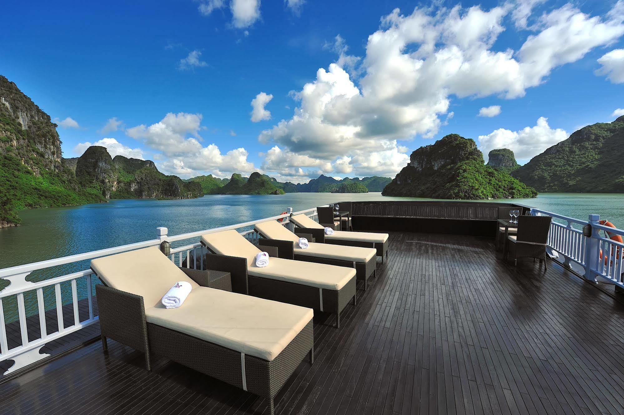 Paradise Peak Cruise Hạ Long-öböl Kültér fotó
