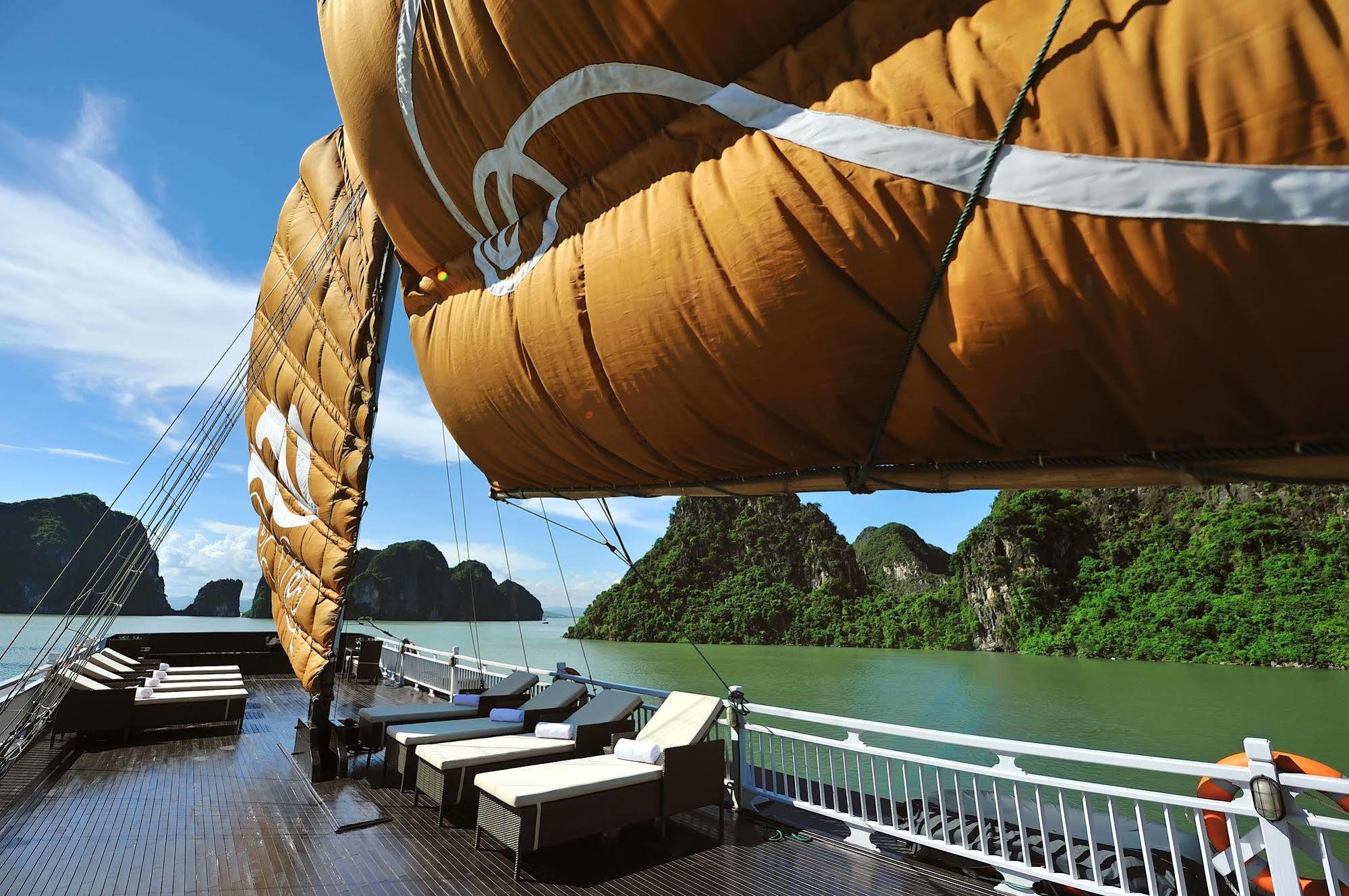 Paradise Peak Cruise Hạ Long-öböl Kültér fotó