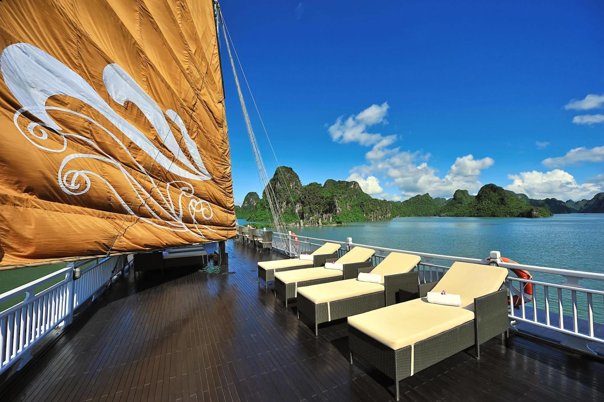 Paradise Peak Cruise Hạ Long-öböl Kültér fotó