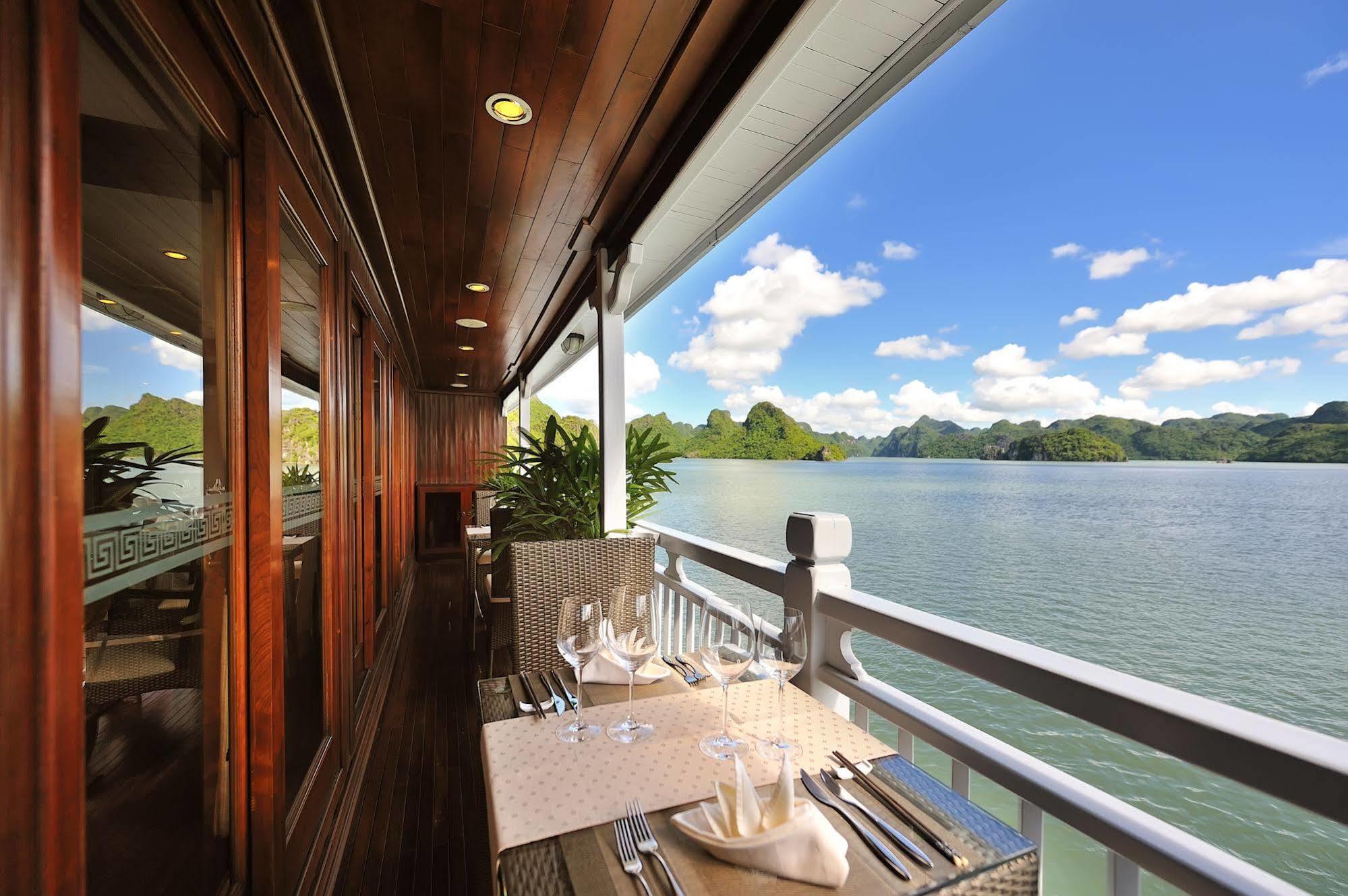 Paradise Peak Cruise Hạ Long-öböl Kültér fotó
